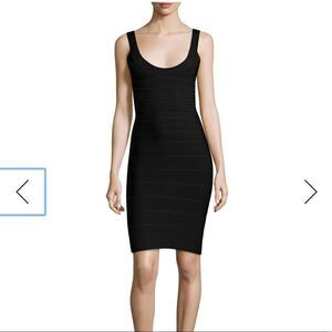 Herve Leger Black Dress